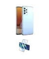 ieg™ Galaxy A23 4G Kılıf Zirve Doku - Siyah 3D Antistatik Cam Ekran Koruyucu