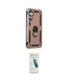 ieg™ Galaxy A24 4G Kılıf Ahenk Klasik Koleksiyonu - Şeffaf Pasifik Cam Ekran Koruyucu
