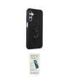 ieg™ Galaxy A24 4G Kılıf Ahenk Klasik Koleksiyonu - Şeffaf Pasifik Cam Ekran Koruyucu