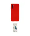 ieg™ Galaxy A24 4G Kılıf Ahenk Serisi - Şeffaf Pasifik Cam Ekran Koruyucu