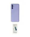 ieg™ Galaxy A24 4G Kılıf Ahenk Serisi - Şeffaf Pasifik Cam Ekran Koruyucu