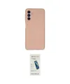 ieg™ Galaxy A24 4G Kılıf Ahenk Serisi - Şeffaf Pasifik Cam Ekran Koruyucu