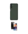 ieg™ Galaxy A24 4G Kılıf Ahenk Serisi - Siyah 3D Antistatik Mat Seramik Nano Ekran Koruyucu