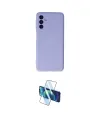 ieg™ Galaxy A24 4G Kılıf Ahenk Serisi - Siyah 3D Antistatik Seramik Nano Ekran Koruyucu