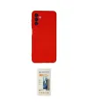 ieg™ Galaxy A24 4G Kılıf Ahenk Serisi - Siyah 6D Mat Seramik Hayalet Nano Ekran Koruyucu