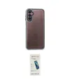 ieg™ Galaxy A24 4G Kılıf Eksen Doku Prime - Şeffaf Pasifik Cam Ekran Koruyucu