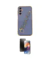 ieg™ Galaxy A24 4G Kılıf Nova Işık Prime - Siyah 3D Antistatik Mat Seramik Nano Ekran Koruyucu