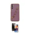 ieg™ Galaxy A24 4G Kılıf Nova Işık Prime - Siyah 3D Antistatik Mat Seramik Nano Ekran Koruyucu