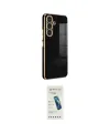 ieg™ Galaxy A24 4G Kılıf Yankı Serisi - Şeffaf Pasifik Cam Ekran Koruyucu