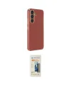 ieg™ Galaxy A24 4G Kılıf Yankı Serisi - Siyah 6D Mat Seramik Hayalet Nano Ekran Koruyucu