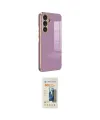 ieg™ Galaxy A24 4G Kılıf Yankı Serisi - Siyah 6D Mat Seramik Hayalet Nano Ekran Koruyucu