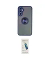 ieg™ Galaxy A24 4G Kılıf Yörünge Çizgi - Şeffaf Pasifik Cam Ekran Koruyucu