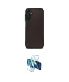 ieg™ Galaxy A25 5G Kılıf Ahenk Çizgi Serisi - Siyah 3D Antistatik Cam Ekran Koruyucu