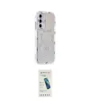 ieg™ Galaxy A25 5G Kılıf Ahenk Modern Serisi - Şeffaf Pasifik Cam Ekran Koruyucu