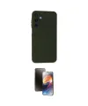 ieg™ Galaxy A25 5G Kılıf Ahenk Serisi - Siyah 3D Antistatik Mat Seramik Nano Ekran Koruyucu