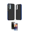 ieg™ Galaxy A25 5G Kılıf Eksen Işık - Siyah 3D Antistatik Mat Seramik Nano Ekran Koruyucu