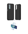ieg™ Galaxy A25 5G Kılıf Eksen Işık - Siyah 3D Antistatik Seramik Nano Ekran Koruyucu
