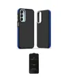 ieg™ Galaxy A25 5G Kılıf Eksen Işık - Siyah 6D Antistatik Mat Seramik Hayalet Nano Ekran Koruyucu