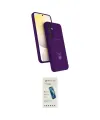 ieg™ Galaxy A25 5G Kılıf İz Işık Koleksiyonu - Şeffaf Pasifik Cam Ekran Koruyucu