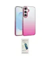 ieg™ Galaxy A25 5G Kılıf Kıvılcım Minimal Özel Seri - Şeffaf Pasifik Cam Ekran Koruyucu