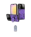 ieg™ Galaxy A25 5G Kılıf Kıvılcım Modern Serisi - Siyah Joko Magic 5D Cam