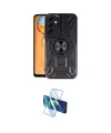 ieg™ Galaxy A25 5G Kılıf Nova Yansıma Prime - Siyah 3D Antistatik Cam Ekran Koruyucu