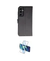 ieg™ Galaxy A25 5G Kılıf Siluet Işık Serisi - Siyah 3D Antistatik Cam Ekran Koruyucu