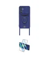 ieg™ Galaxy A25 5G Kılıf Vadi Form Prime - Siyah 3D Antistatik Cam Ekran Koruyucu