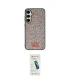 ieg™ Galaxy A25 5G Kılıf Vadi Klasik Serisi - Şeffaf Pasifik Cam Ekran Koruyucu