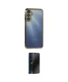ieg™ Galaxy A25 5G Kılıf Vadi Minimal - Siyah 3D Antistatik Hayalet Cam Ekran Koruyucu