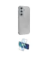 ieg™ Galaxy A25 5G Kılıf Yankı Doku Prime - Siyah 3D Antistatik Cam Ekran Koruyucu