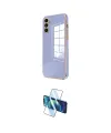 ieg™ Galaxy A25 5G Kılıf Yankı Serisi - Siyah 3D Antistatik Cam Ekran Koruyucu