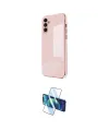 ieg™ Galaxy A25 5G Kılıf Yankı Serisi - Siyah 3D Antistatik Cam Ekran Koruyucu