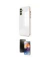 ieg™ Galaxy A25 5G Kılıf Yankı Serisi - Siyah 3D Antistatik Mat Seramik Nano Ekran Koruyucu