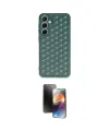 ieg™ Galaxy A25 5G Kılıf Zirve Form - Siyah 3D Antistatik Mat Seramik Nano Ekran Koruyucu