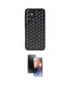 ieg™ Galaxy A25 5G Kılıf Zirve Form - Siyah 3D Antistatik Mat Seramik Nano Ekran Koruyucu