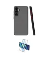 ieg™ Galaxy A26 Kılıf Ahenk Çizgi Serisi - Siyah 3D Antistatik Cam Ekran Koruyucu