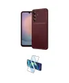 ieg™ Galaxy A26 Kılıf Eksen Form Prime - Siyah 3D Antistatik Seramik Nano Ekran Koruyucu
