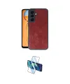 ieg™ Galaxy A26 Kılıf Kıvılcım Işık Serisi - Siyah 3D Antistatik Cam Ekran Koruyucu