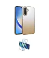 ieg™ Galaxy A26 Kılıf Kıvılcım Minimal Özel Seri - Siyah 3D Antistatik Cam Ekran Koruyucu