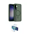 ieg™ Galaxy A26 Kılıf Siluet Minimal Prime - Siyah 3D Antistatik Seramik Nano Ekran Koruyucu