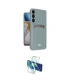 ieg™ Galaxy A26 Kılıf Vadi Çizgi Prime - Siyah 3D Antistatik Cam Ekran Koruyucu