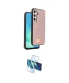 ieg™ Galaxy A26 Kılıf Vadi Klasik Serisi - Siyah 3D Antistatik Cam Ekran Koruyucu