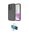 ieg™ Galaxy A26 Kılıf Yankı Yansıma Özel Seri - Siyah 3D Antistatik Cam Ekran Koruyucu
