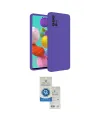 ieg™ Galaxy A31 Kılıf Ahenk Serisi - Şeffaf Royal Nano Ekran Koruyucu