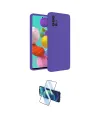 ieg™ Galaxy A31 Kılıf Ahenk Serisi - Siyah 3D Antistatik Cam Ekran Koruyucu
