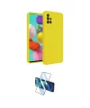 ieg™ Galaxy A31 Kılıf Ahenk Serisi - Siyah 3D Antistatik Cam Ekran Koruyucu