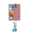 ieg™ Galaxy A31 Kılıf Ahenk Serisi - Siyah 5D Eko Cam Ekran Koruyucu