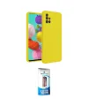 ieg™ Galaxy A31 Kılıf Ahenk Serisi - Siyah 5D Eko Cam Ekran Koruyucu
