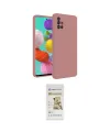 ieg™ Galaxy A31 Kılıf Ahenk Serisi - Siyah Mat Seramik Nano Ekran Koruyucu
